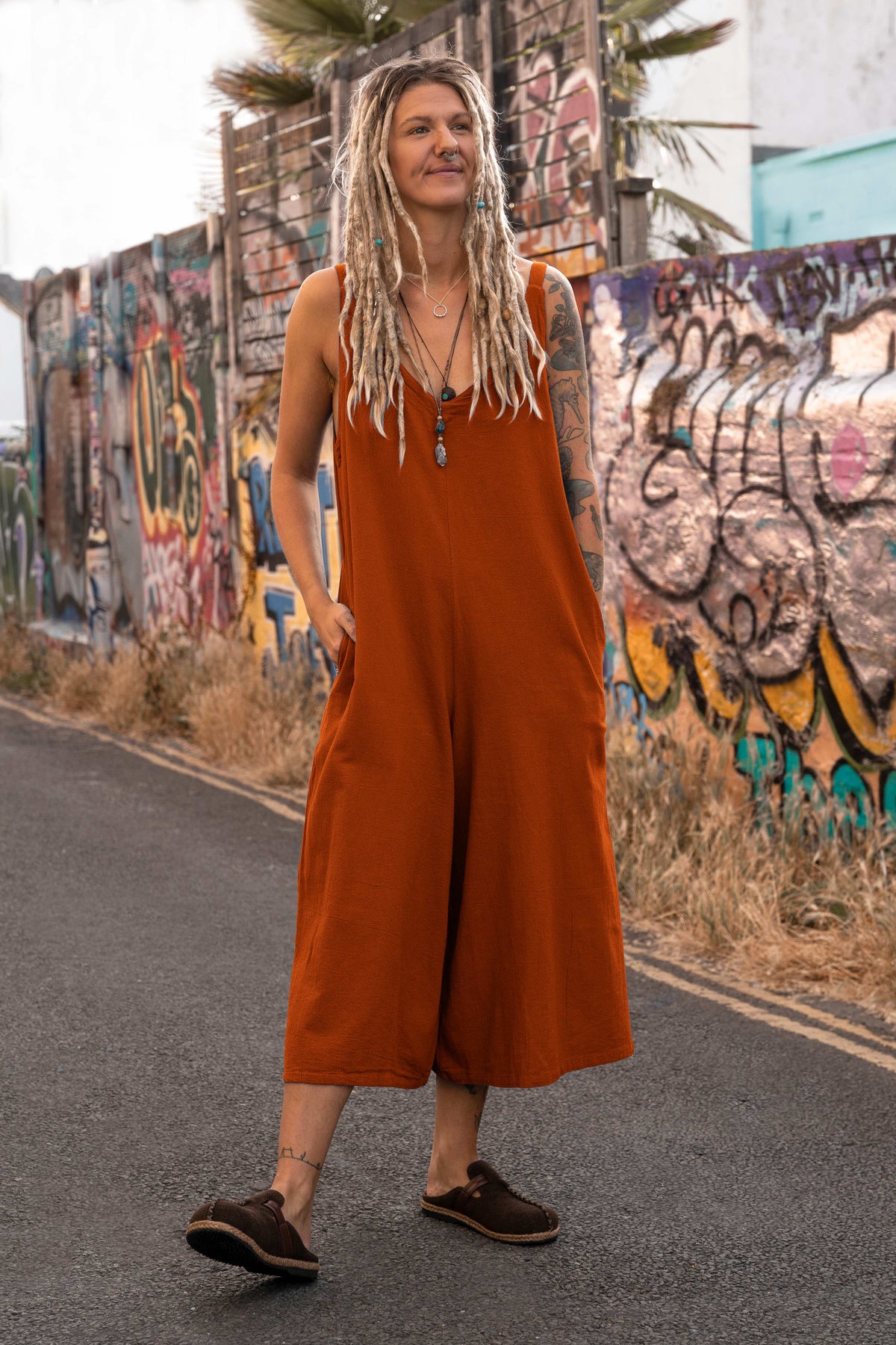 Bee Jumpsuit Copper Canyon