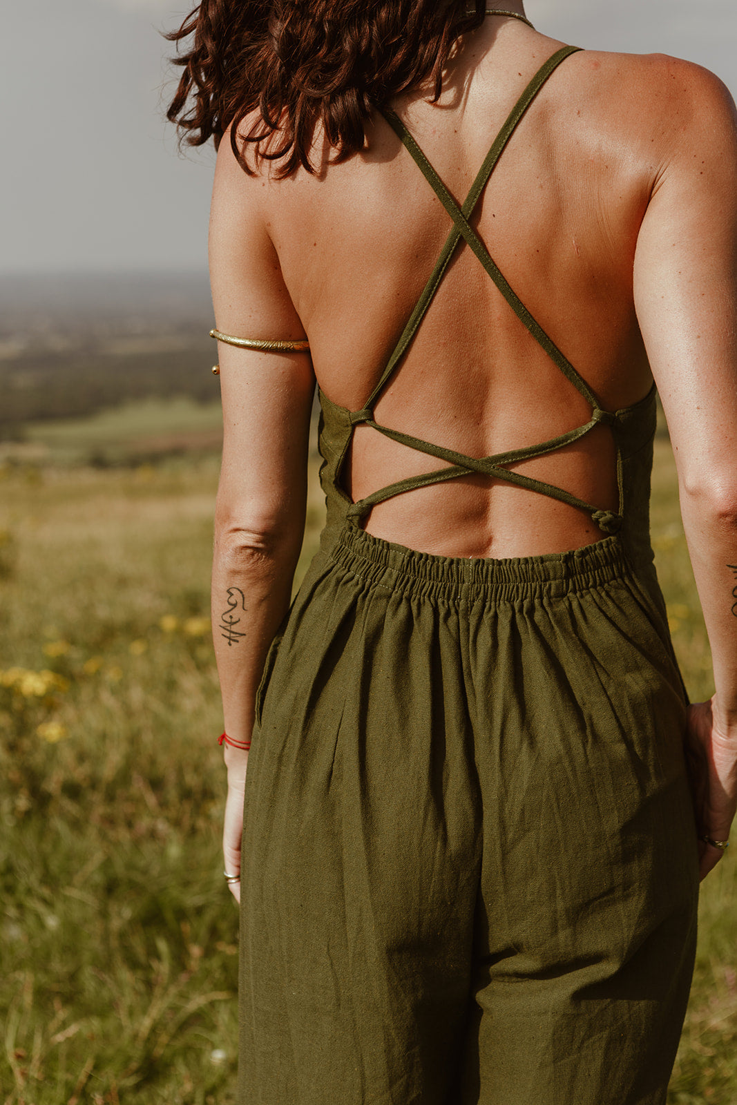 Cassie Jumpsuit Nomad Green