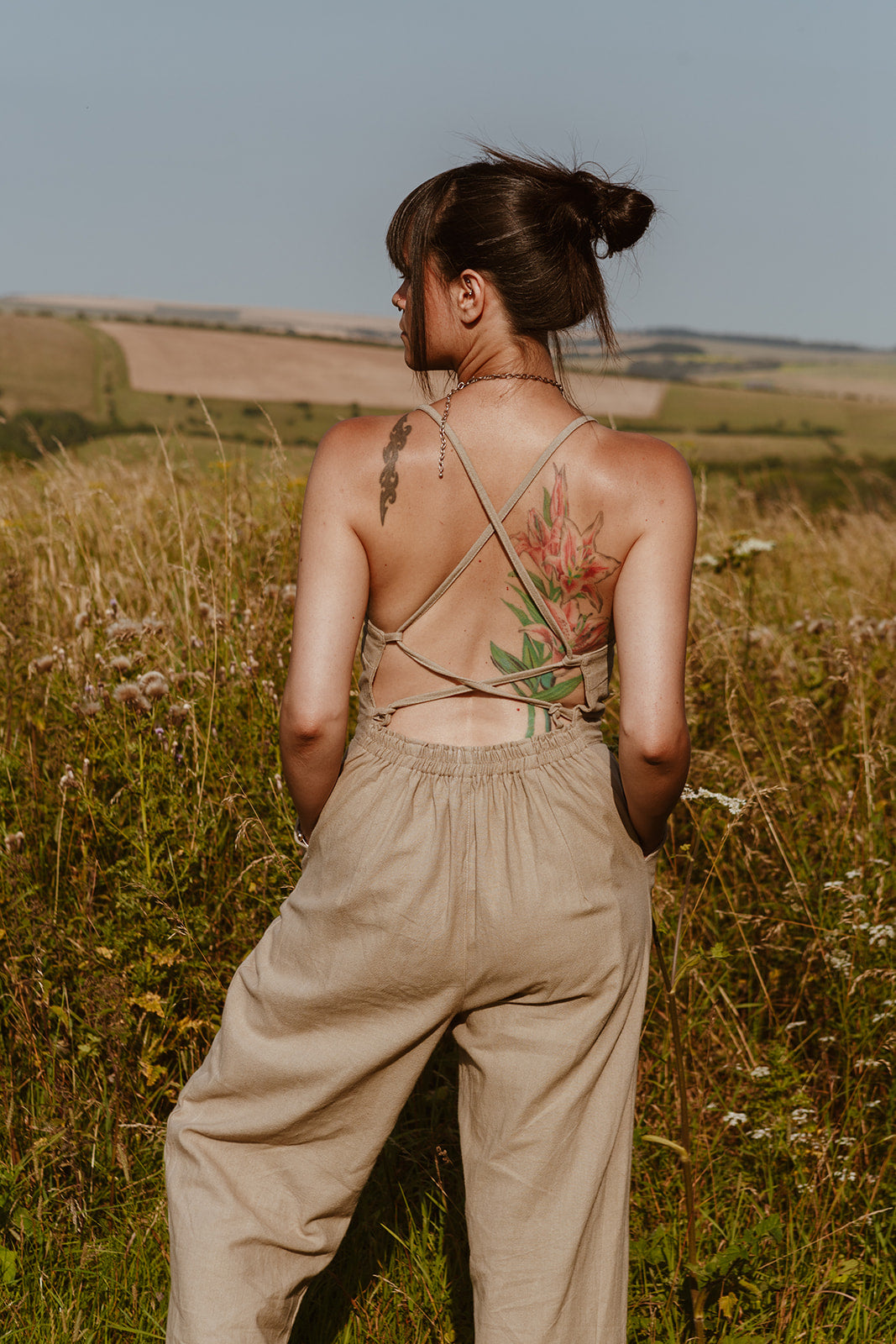 Cassie Jumpsuit Serene Sandscape