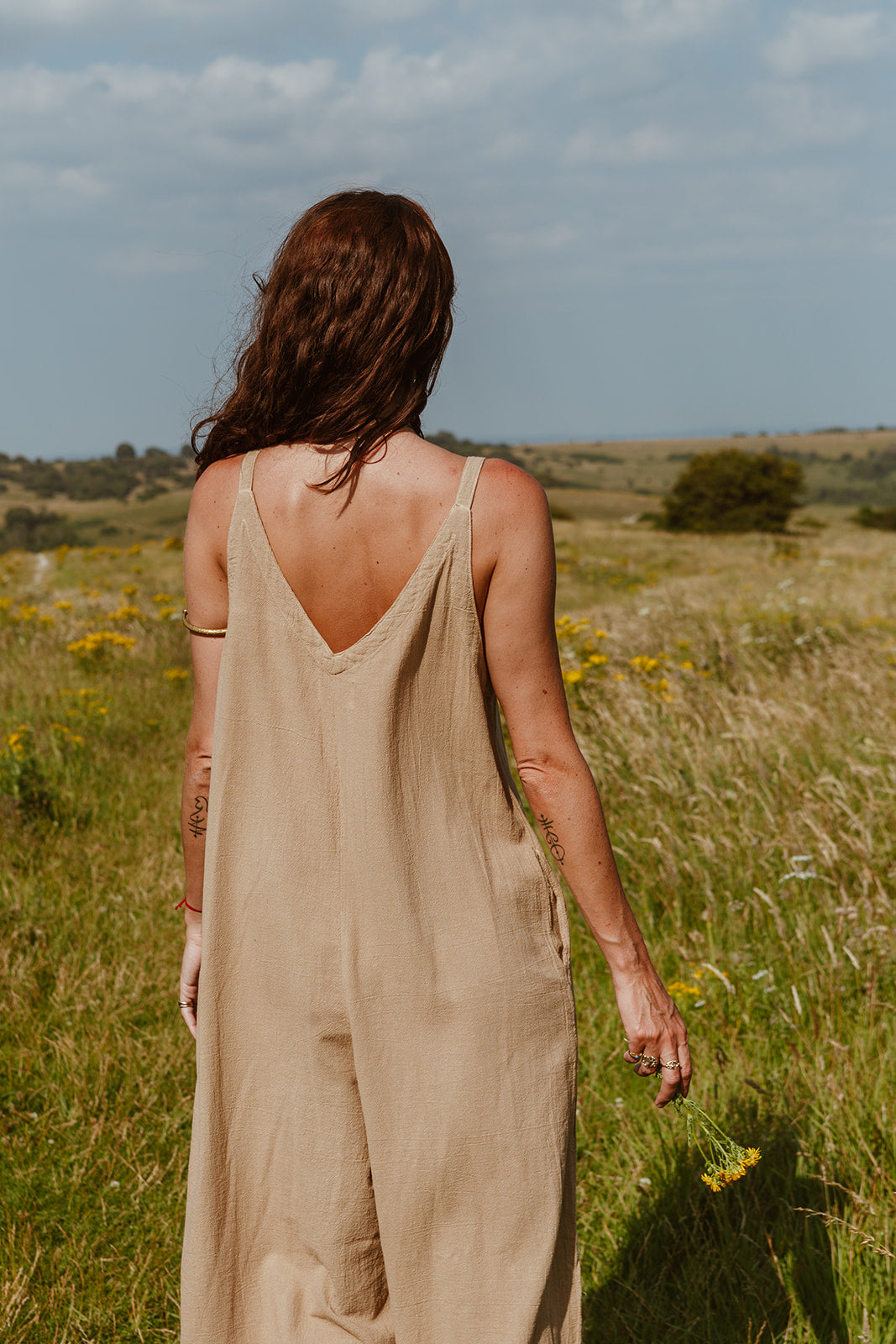 Bee Jumpsuit Desert Whisper